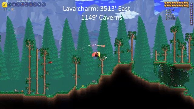 How To Get An Aglet, Water Walking Boots, And A Lava Charm In Terraria 1.4.1