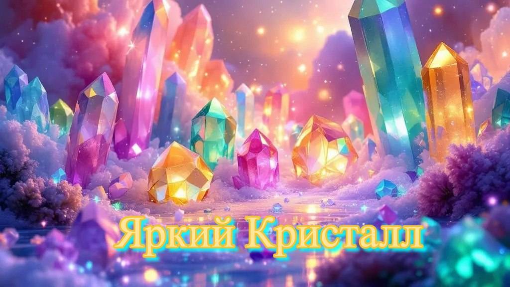 Яркий кристалл