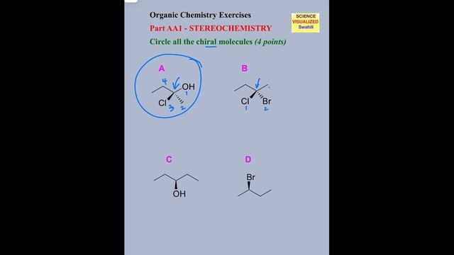 Organic Part AA1-Stereochemistry смотреть онлайн