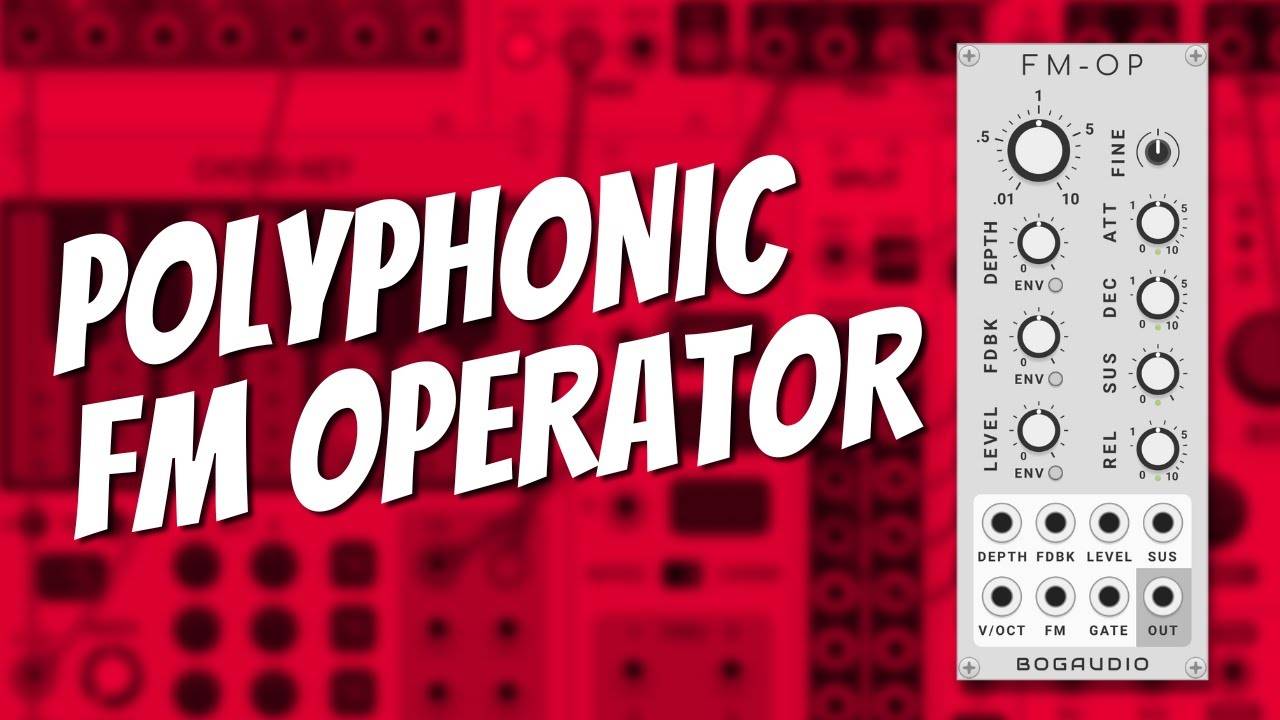 44 - This Polyphonic FM Module in VCV Rack sounds amazing! смотреть онлайн