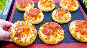 🧀Необычные булочки с сыром! Вкуснейший рецепт для всей семьи!