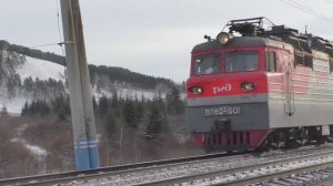Поезда России на платформе "Петряшено" в Красноярском крае | Железная дорога в Сибири