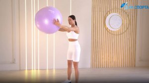 Упражнения с фитболом. Занятия на фитболе