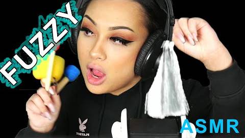 Anyastja ASMR   Ear To Ear Fuzzy Tingles
