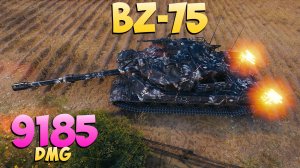 BZ-75 - 4 Фрагов 9.1K Урона - Отличная игра! - Мир Танков