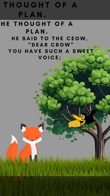 The Fox and The Crow Short Story | Kids Stories смотреть онлайн