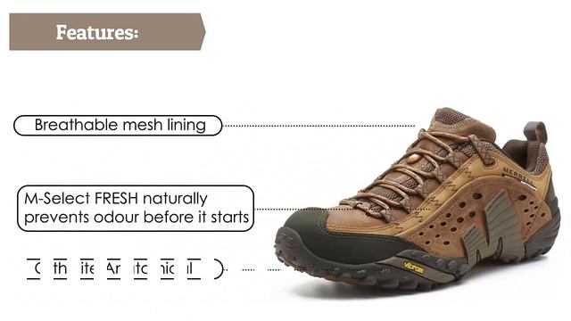 Merrell Intercept Hiking Shoes смотреть онлайн