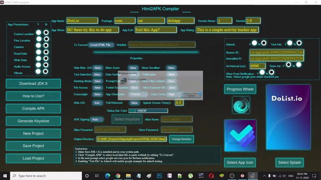 Html2APK Installation Tutorial смотреть онлайн