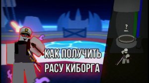 🔥Как получить расу Киборг в Блокс Фрутс БФ🔥