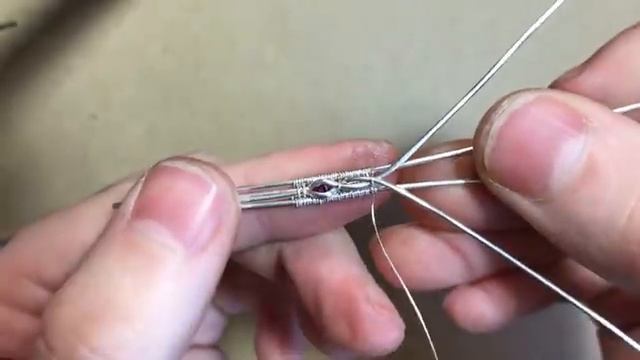 Wire Wrapping делаем кольцо смотреть онлайн