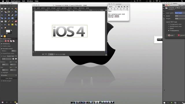 Gimp180 - How To Make The iOS 4 Logo смотреть онлайн