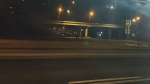 Последний рейс электробуса 646 до конечной остановки «Подольская ул. 33» перед переименованием