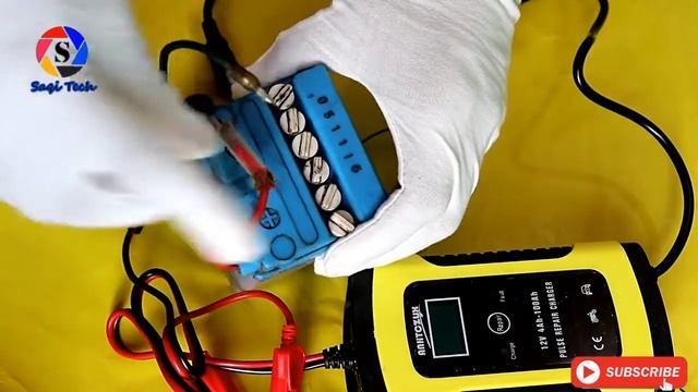 iMars™ 12V 6A Pulse Repair LCD Battery Charger For Car Motorcycle Lead Acid Battery Agm Gel Wet смотреть онлайн