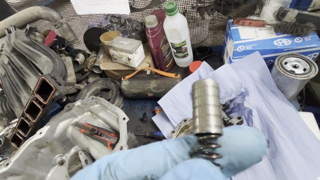 Масляный насос , поставили бы такой назад , в  двигатель  ?