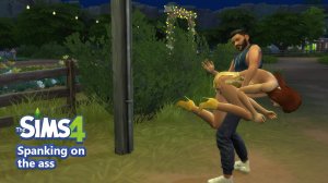 The Sims 4 Spanking on the ass Анимация - Download