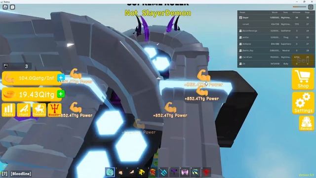 Roblox Lifting Simulator Stage 30 Weight - Supreme 7th Class 852.4Ttg/Click! смотреть онлайн