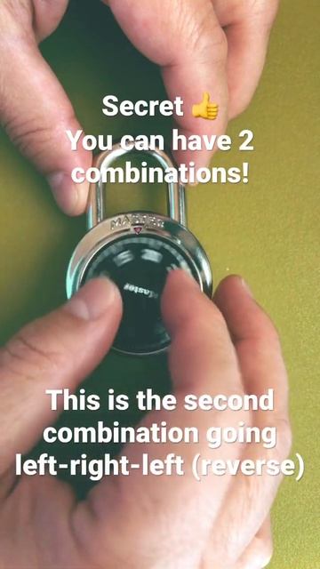 Hidden combination in a Master combination lock - Reverse combination смотреть онлайн