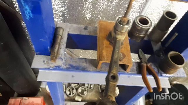 Замена сайлентблока переднего рычага ваз 2108, 2109, 21099, 2110, 2112, 2114, 2115. смотреть онлайн