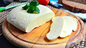 ДОМАШНИЙ СЫР ИЗ МОЛОКА, СМЕТАНЫ И ЯИЦ РЕЦЕПТ