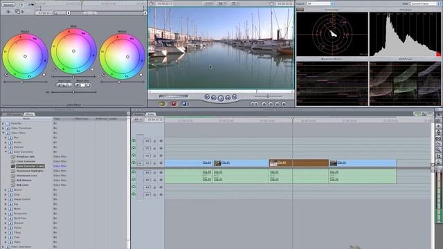 Final Cut Pro 7_Цветокоррекция смотреть онлайн