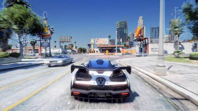 GTA 5 - Enhanced 8k Ray Tracing RTX 3090 Mod! NEW 2021 Ultra Settings Graphics Gaming PC! смотреть онлайн