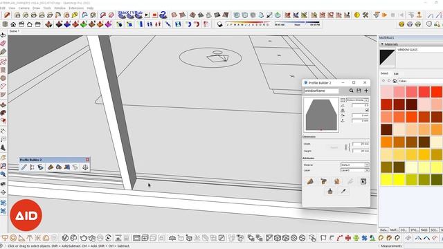 PLUGIN FOR SKETCHUP | 06 PROFILE BUILDER смотреть онлайн
