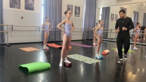 Мастер класс для учащихся Самарского хореографического училища по контролю опорного бедра