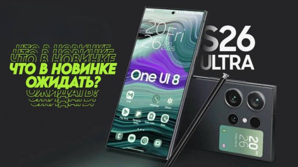 Samsung Galaxy S26 Ultra что нас ждет, обзор новинки