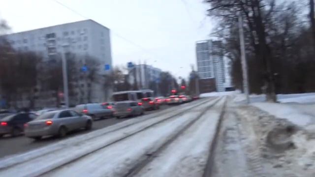 RUSSIA UFA Уфимский электротранспорт electric Уфа трамвай . 2021 февраль смотреть онлайн