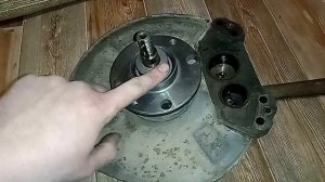 Примерка ступицы от 08 на 412 Москвич...