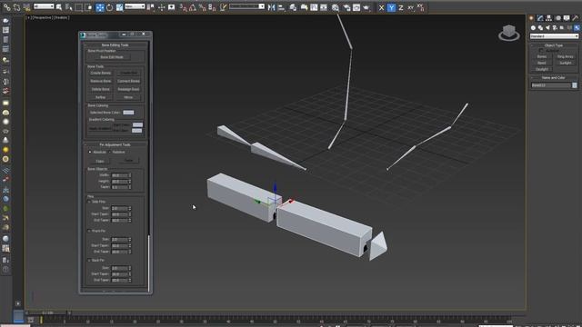3dsmax bones 骨架基礎說明(一) смотреть онлайн