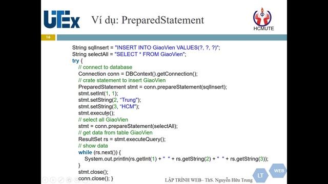 [Lập Trình Java Nâng Cao] - Bài 2: Java JDBC (Connection, Statement, PrepareStament,...) смотреть онлайн