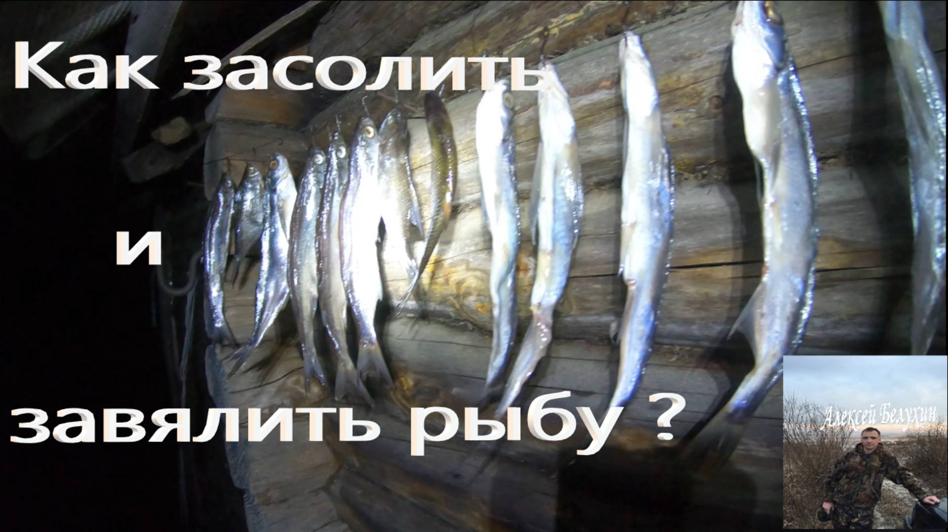 Как засолить и завялить рыбу. смотреть онлайн