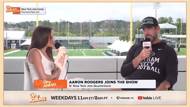 "It's a Lot of BS!" - Aaron Rodgers on Jets Camp, Not Tweeting Anymore, & Buying a House in Egypt смотреть онлайн