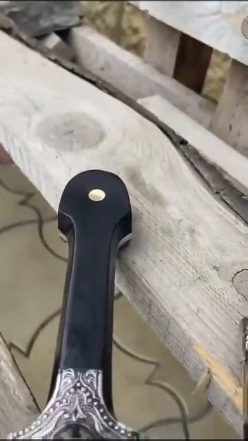 Мини КИНЖАЛ от кизлярских мастеров из дамасской стали смотреть онлайн