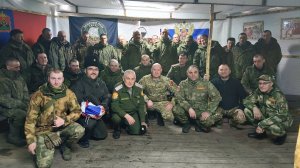 В 74-й омсбр «Бешеные псы» прошёл концерт агитвзвода «Алтай» (вторая часть).