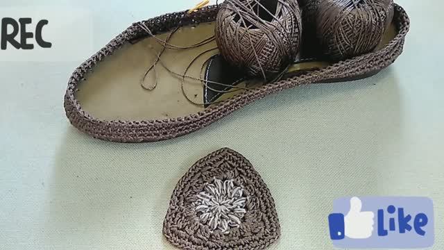 🌻🌻🌻ТРЕУГОЛЬНЫЙ МОТИВ КРЮЧКОМ🌻🌻🌻