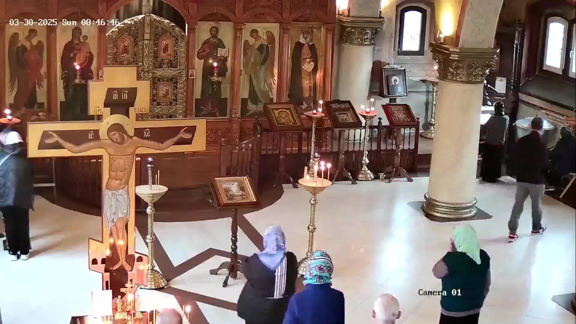 Божественная литургия. 30.03.2025 в 9-00. смотреть онлайн