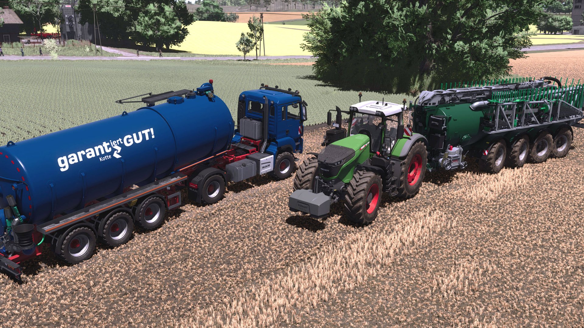 Farming Simulator 25 / FENDT 1050, MAN TGS 18.510, Kotte Garant смотреть онлайн