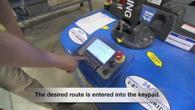 Seegrid Vision-Guided GP8 Pallet Truck смотреть онлайн