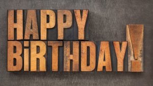 Happy Birthday To You