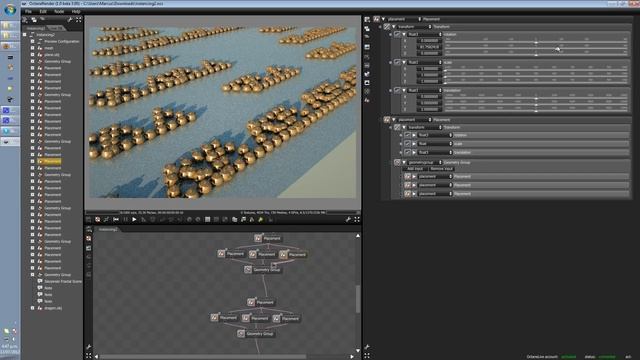 Octane Render: instancing preview смотреть онлайн
