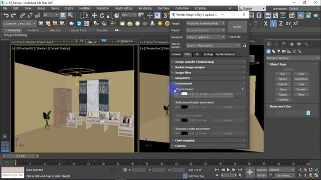 Vray Render Setup for 3ds Max 2021 Bangla Tutorial | Class - 56 | Shadin Creative Design смотреть онлайн