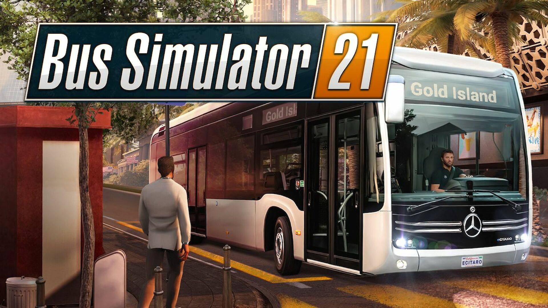 Bus Simulator 21 - Создание маршрута, реклама, авария, сбитый пешеход. смотреть онлайн