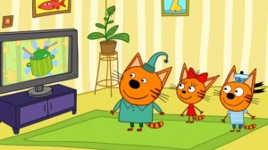 Три кота  Приключения. Игра мультфильм