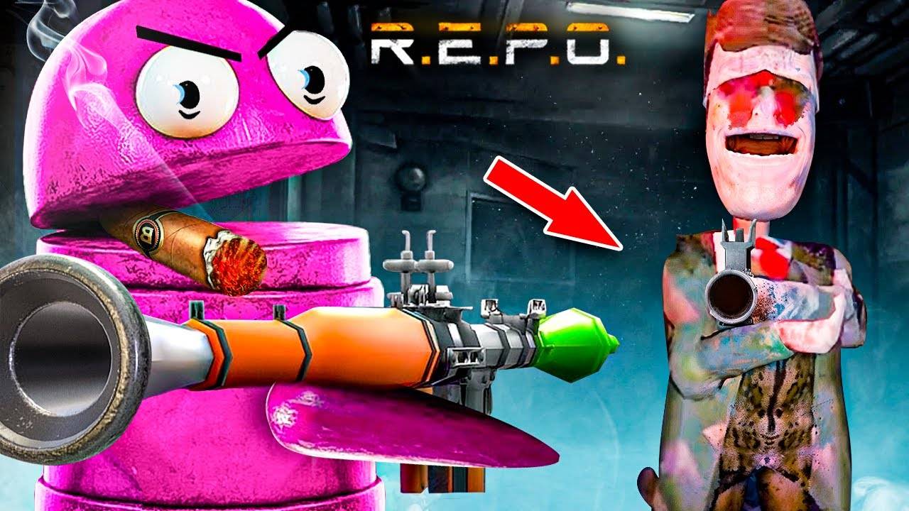 УБИЛИ МОНСТРОВ С ПОМОЩЬЮ ЭТОГО в R.E.P.O.! САМАЯ ГЕНИАЛЬНАЯ ЛОВУШКА! РЕПО С МОДАМИ ЭТО УГАР...