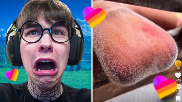 ГЛОНГ СМОТРИТ КРИНЖ ЛАЙК #2 / likee | glong