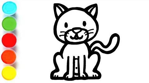 Рисуем и раскрашиваем тигра. Детям и начинающим смотреть онлайн