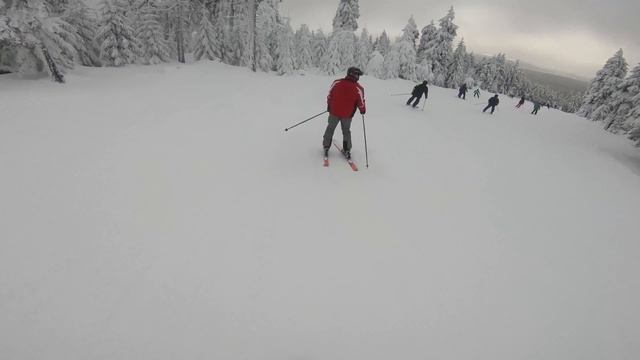One day trip to ski areal Klinovec in Krushné hory смотреть онлайн