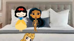 Five little princesses jumping on the bed | nursery rhymes